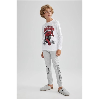 Defacto Erkek Çocuk Marvel Comics Uzun Kollu Pijama Takımı A6728A823AU