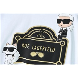 Хлопковая футболка KARL LAGERFEL*D ОРИГИНАЛ!