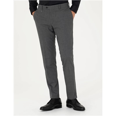 Füme Slim Fit Kumaş Pantolon
