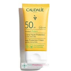 Caudalie Vinosun Protect - SPF50 - Crème Solaire Haute Protection 50ml