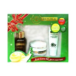 Набор для лица с экстрактом улитки, эластином и коллагеном/NATURE REPUBLIC SNAIL EXTRA SET