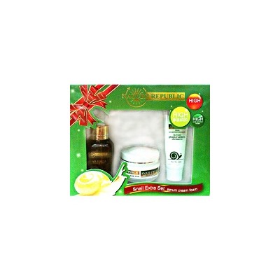 Набор для лица с экстрактом улитки, эластином и коллагеном/NATURE REPUBLIC SNAIL EXTRA SET