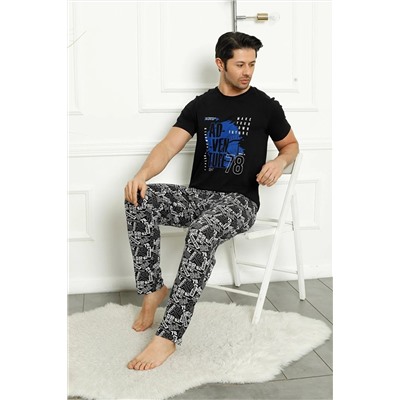 ROCKHARD Erkek Kısa Kol Pijama Takımı, ROCKHARD                                            
                                            Erkek Kısa Kol Pijama Takımı
