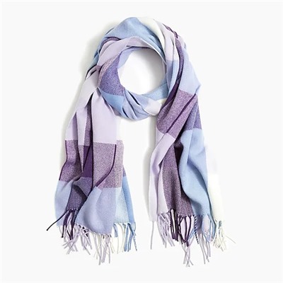 Classic plaid scarf