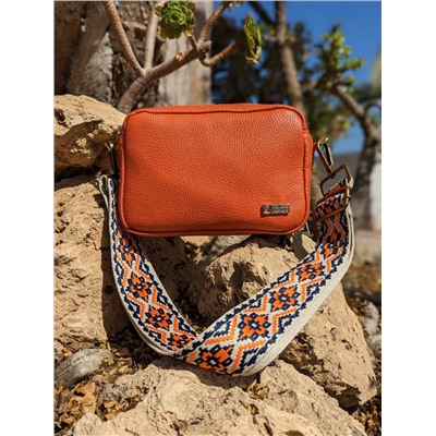 Pelle 21-20 (370) naranja - CINTURON BOLSOS (140)-5 (2) АКЦИЯ
