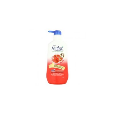 Шампунь с шиповником против перхоти и спутывания волос Feather 480 мл / Feather Nature Clean & Care Anti-Hair Fall & Detangle Shampoo 480ml