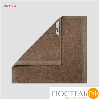 Togas Пуатье шоколад Набор салфеток 30х30, 70% модал/30% хлопок, 500 г/м2