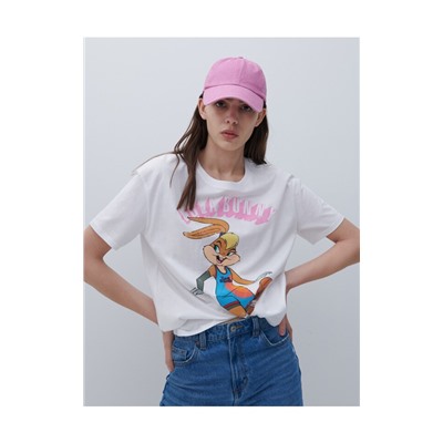 T-Shirt mit Warner Bros-Aufdruck