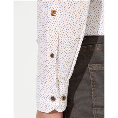 Kahverengi Ex. Slim Fit Uzun Kollu Gömlek