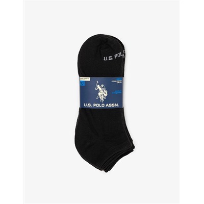 MENS 10PK BLACK LOW CUT SOCKS