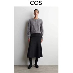 Женский мягкий кардиган из смесовой шерсти CO*S