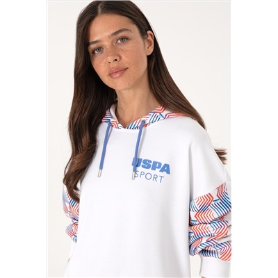 Kadın Beyaz Sweatshirt