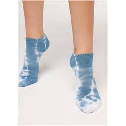 Sportliche Füßlinge Tie Dye