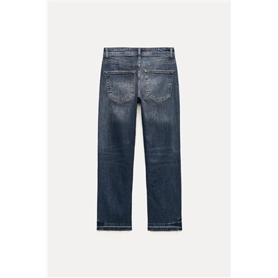 ZW COLLECTION LOOSE SLIM FIT MID-RISE JEANS