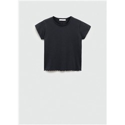 Camiseta algodón manga corta