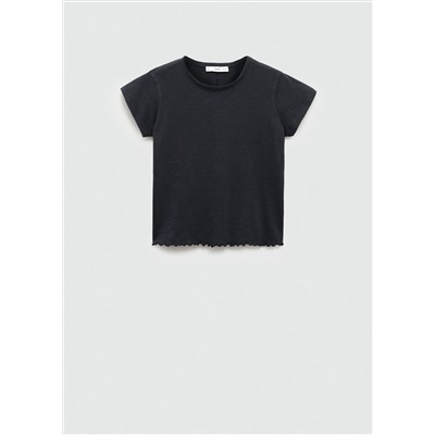Camiseta algodón manga corta