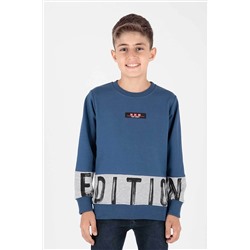 AHENGİM Kids Ak15121 Erkek Edition Baskılı Sweat 1-2-10001001