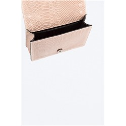 Bandolera de piel Lorenza Beige