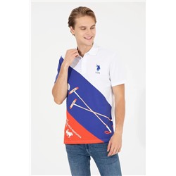 Erkek Mavi Polo Yaka Tişört