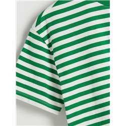 Kastenförmiges T-Shirt