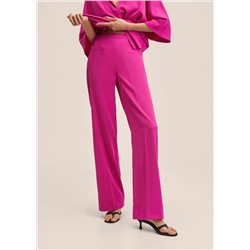 Pantalón recto bolsillos -  Mujer | MANGO OUTLET Melilla