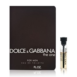 DOLCE & GABBANA THE ONE edt (m) 1.5ml пробник