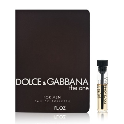 DOLCE & GABBANA THE ONE edt (m) 1.5ml пробник