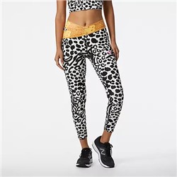 Relentless Crossover Printed High Rise 7/8 Tight
