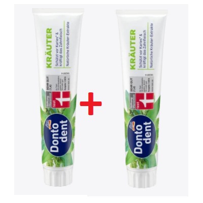 Zahnpasta Kräuter, 125 ml