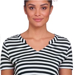 Damen T-Shirt im Streifen-Dessin