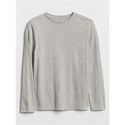 Kids Long Sleeve Crewneck T-Shirt