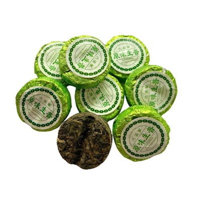 Шен Пуэр "Зеленый Сапфир" Мини То Ча, 7 г.