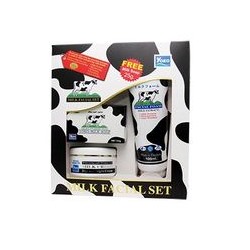 Подарочный набор из трех средств для лица с молоком Yoko 175 грамм/ YOKO MILK facial PRODUCTS SET 175g