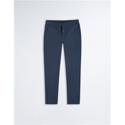Slim Fit Chino Trousers, Men, Dark Blue