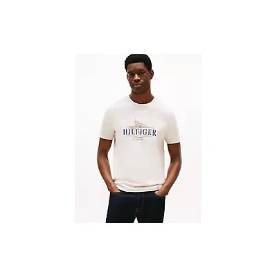 Tropical Floral Logo T-Shirt