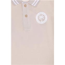 Erkek Çocuk Taş Polo Yaka Tişört