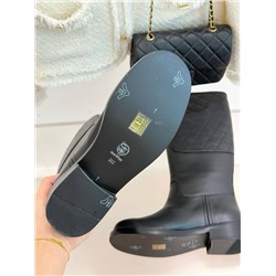 Женские широкие сапоги  Chane*l 🖤