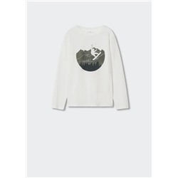 Camiseta estampada algodón -  Niño | MANGO OUTLET España