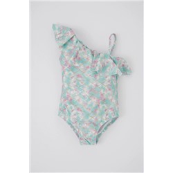 Defacto Kız Bebek Desenli Mayo A2566A523HS