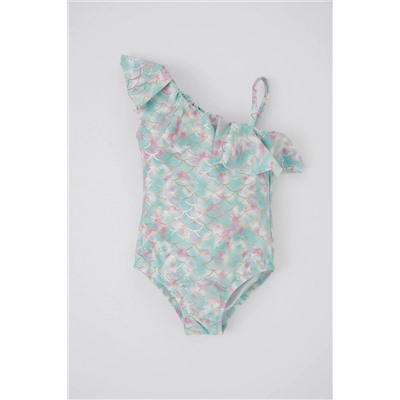 Defacto Kız Bebek Desenli Mayo A2566A523HS