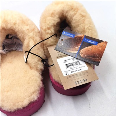 Детские тапочки Bea*r paw из натуральной коровьей замши  (У меня, кстати, такие натуральные угги, заказывала ещё в Америке, качество 🔥, фабрика китайская)
