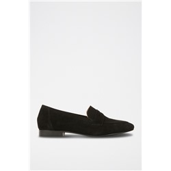 Mocasines de nobuk Negro