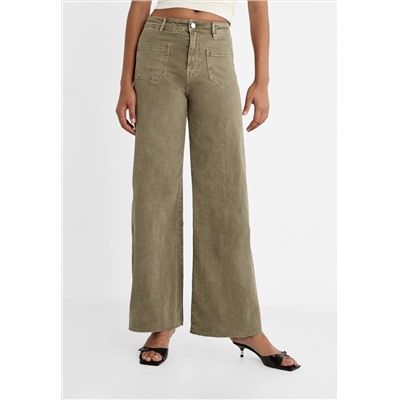 STRAIGHT-FIT JEANS WITH POCKETS