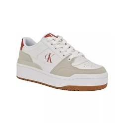 Calvin Klein Women's Alondra Casual Lace-Up Sneakers