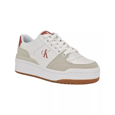 Calvin Klein Women's Alondra Casual Lace-Up Sneakers