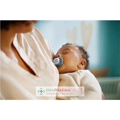 Avent Sucettes Ultra Air Happy 0-6 mois "Love" & Bateau x2