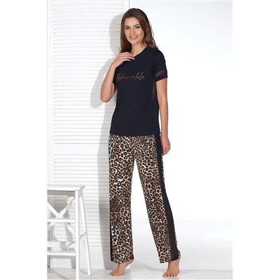 Sevim Taş Baskılı Pijama Takım 12985