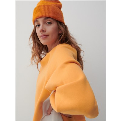 Oversize-Sweatshirt mit hohem Baumwollanteil