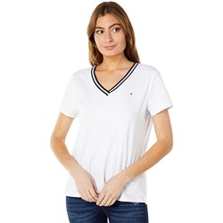 Tommy Hilfiger Short Sleeve V-Neck Tipped Tee
