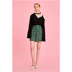 Falda de tubo Verde